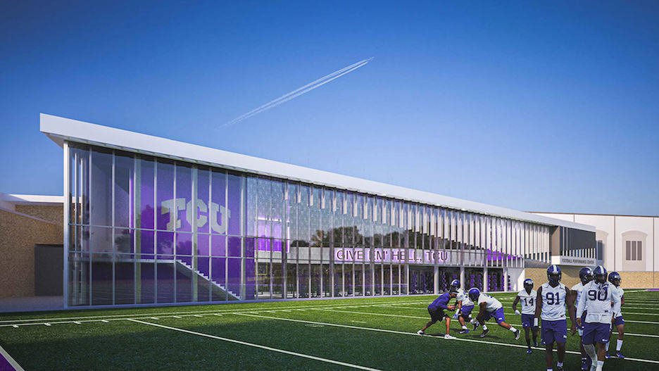 TCU Announces Athletics Center Renovation and Expansion Project Fort